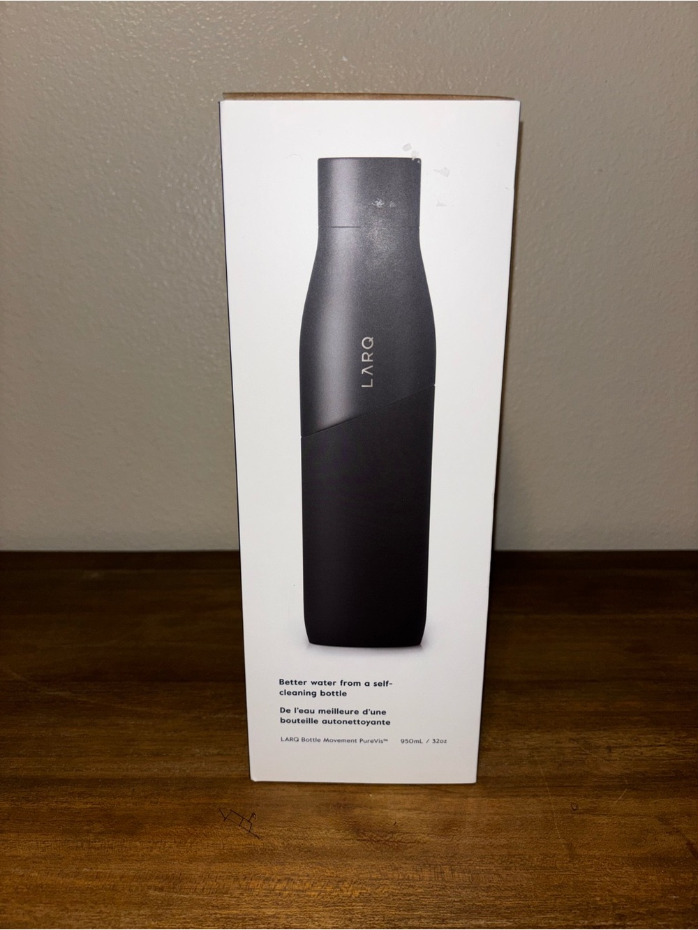 LARQ Self-Cleaning Water Bottle - Matte Black